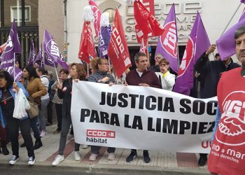 UGT y CCOO exigen un convenio decente para el sector de Limpieza de la provincia de Guadalajara