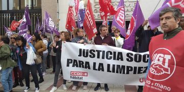 UGT y CCOO exigen un convenio decente para el sector de Limpieza de la provincia de Guadalajara