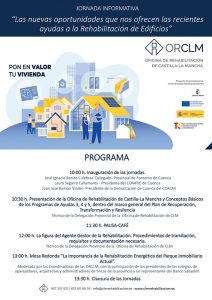 ¿Conoces las nuevas oportunidades que ofrecen las recientes ayudas a la rehabilitación de edificios Te lo explican en Cuenca