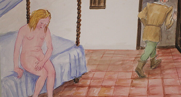 Abuso sexual. Mª Luisa Chico de Castro, cedidas por la Fundación García y Chico (Cuenca).