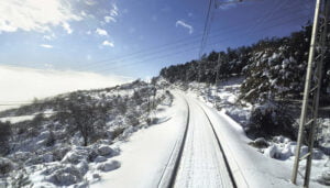 Adif activa el plan preventivo de invierno frente a los efectos meteorológicos más adversos