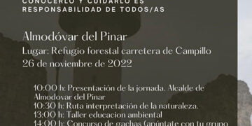 Almodóvar del Pinar organiza una jornada de educación medioambiental en su monte público