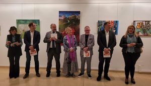 Alumnado del Programa José Saramago del Campus de Cuenca expone sus obras de pintura, grabados y cerámica en el Centro Cultural Aguirre
