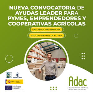 Ayudas LEADER para entidades locales. Noviembre 2022