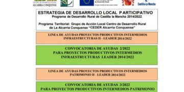 CEDER Alcarria Conquense convoca ayudas para que las entidades sin ánimo de lucro mejoren las infraestructuras recreativas y culturales
