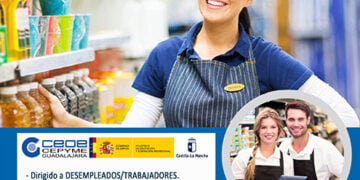 CEOE-Cepyme Guadalajara abre el plazo de inscripción del curso gratuito de actividades auxiliares de comercio