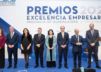 CEOE-Cepyme Guadalajara entrega sus Premios Excelencia Empresarial 2022 poniendo en valor la figura del tejido empresarial