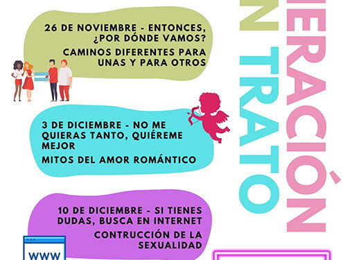 El Ayuntamiento de Guadalajara organiza nuevas jornadas dirigidas a la juventud para reflexionar sobre igualdad y las relaciones de pareja