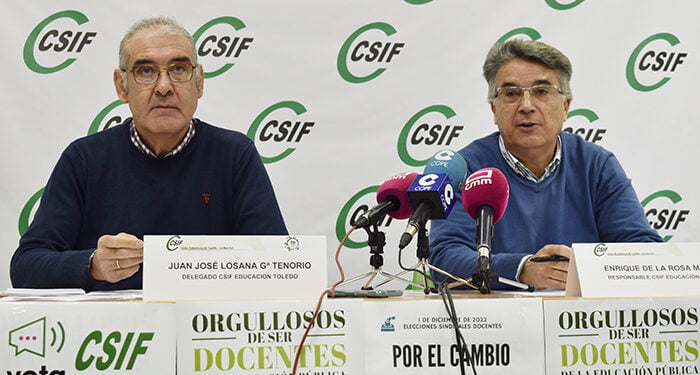 CSIF denuncia que los docentes de Castilla-La Mancha están condenados a una pérdida salarial superior a los 8.500 euros hasta 2024