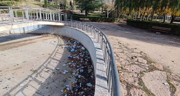 Cuenca en Marcha denuncia el “lamentable estado” del Parque Europa y propone rehabilitarlo