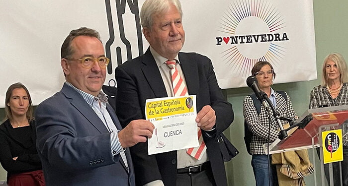 Cuenca será la capital Española de la Gastronomía el año 2023