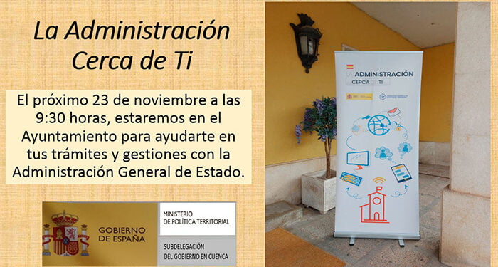 El Ayuntamiento de Huete te acerca a las gestiones telemáticas con la Administración General del Estado 1 El Ayuntamiento de Huete te acerca a las gestiones telemáticas con la Administración General del Estado