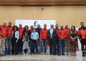 El bombero del Ayuntamiento de Cuenca Jesús Jordán es reconocido por el Gobierno de Castilla-La Mancha