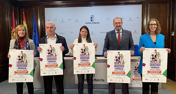 El Gobierno regional celebra en Guadalajara la I Fiesta de los Derechos de la Infancia de Castilla-La Mancha