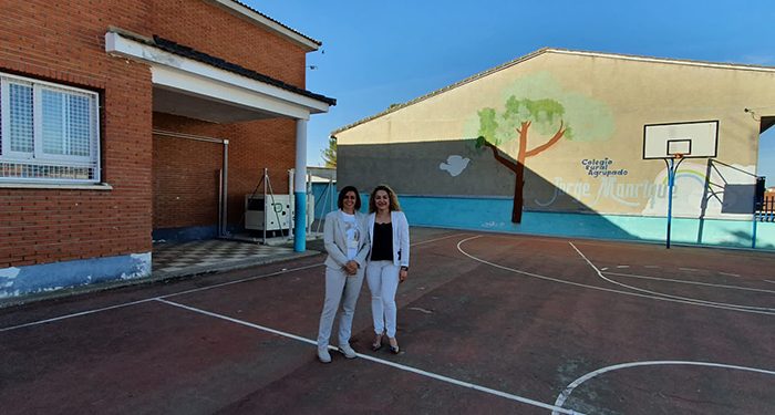 El Gobierno regional destina más de 105.000 euros a diferentes actuaciones de mejora en el colegio público de La Alberca de Záncara