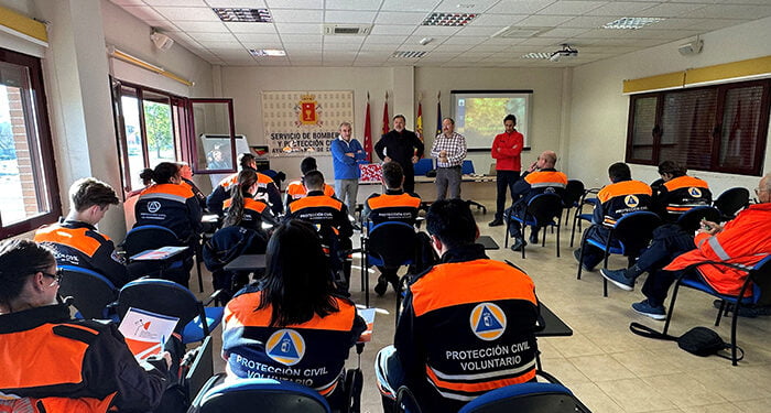 El Gobierno regional forma en materia de emergencias a 24 voluntarios de Protección Civil de la provincia de Cuenca