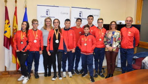 El Gobierno regional recibe al club Lao Jia Wu Shu de Cuenca tras los últimos éxitos deportivos en campeonatos nacionales