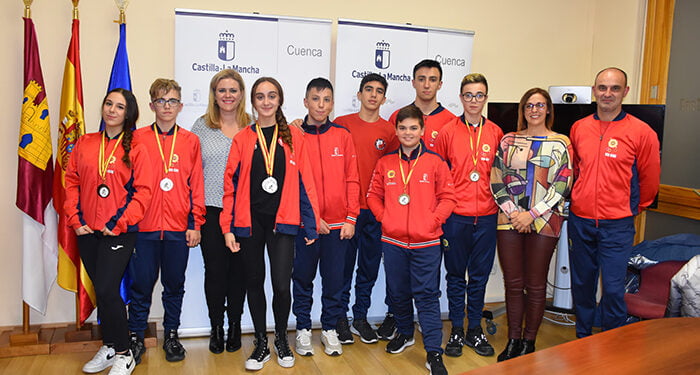 El Gobierno regional recibe al club Lao Jia Wu Shu de Cuenca tras los últimos éxitos deportivos en campeonatos nacionales