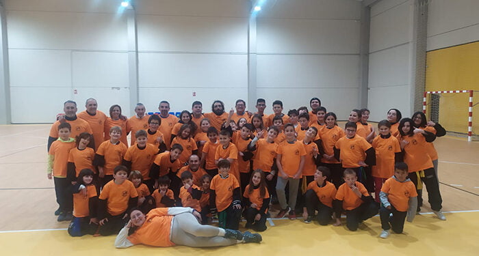 El Gobierno regional recibe en Arcas a 44 deportistas de las Escuelas de Kung-Fu de Cuenca, Toledo y Albacete y que han participado en una convivencia infantil