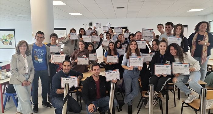 El IES Cañada de la Encina de Iniesta retoma sus programas de movilidad erasmus con un viaje a Portugal