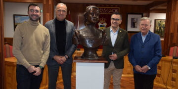 El Mercado de Tarancón albergará el busto de Luisa Sigea obra del escultor Pablo Tito y con motivo del 500 aniversario del nacimiento de la humanista