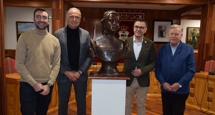 El Mercado de Tarancón albergará el busto de Luisa Sigea obra del escultor Pablo Tito y con motivo del 500 aniversario del nacimiento de la humanista