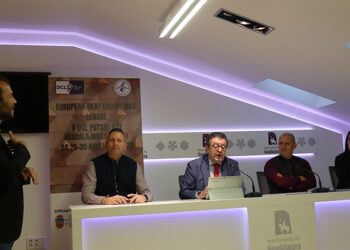El Palacio Multiusos acogerá los próximos 24, 25 y 26 de este mes la Liga europea de Fútbol Sala para personas sordas U-21