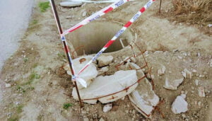 El PP de Barajas de Melo pide que se arreglen con urgencia los baches tras las obras en el Camino de El Ballestar