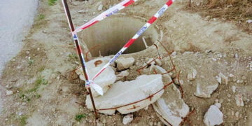 El PP de Barajas de Melo pide que se arreglen con urgencia los baches tras las obras en el Camino de El Ballestar