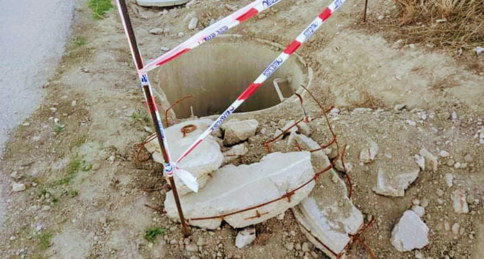 El PP de Barajas de Melo pide que se arreglen con urgencia los baches tras las obras en el Camino de El Ballestar