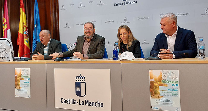 El próximo sábado llega a Guadalajara la iniciativa ‘7000 pasos por Castilla-La Mancha’ para promover hábitos de vida saludable 1 El próximo sábado llega a Guadalajara la iniciativa ‘7000 pasos por Castilla-La Mancha’ para promover hábitos de vida saludable