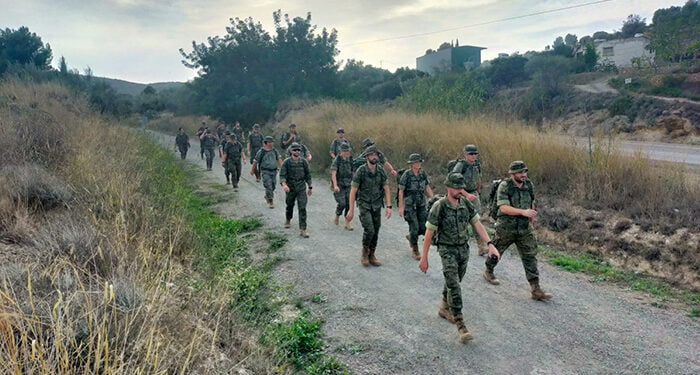 El Regimiento de Transmisiones 21 concluye en Calatayud su recorrido a pie por el Camino del Cid 1 El Regimiento de Transmisiones 21 concluye en Calatayud su recorrido a pie por el Camino del Cid