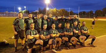 El senior masculino del club rugby A Palos renace como el Fénix y se impone 32-19 en su primer examen