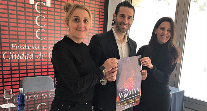 El Teatro Auditorio de Cuenca acoge ‘Woman’, espectáculo de Aarón Vivancos que aúna danza, música, dramaturgia y audiovisual con la mujer como leitmotiv