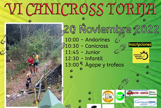 El XIV Circuito Provincial de Canicross comienza el domingo 20 de noviembre en Torija