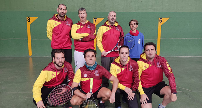 Málaga del Fresno mantiene el liderato en la Liga Provincial de Frontenis de Guadalajara 1 Azuqueca