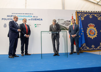 Grande-Marlaska presenta la futura comisaría de Policía Nacional en Cuenca