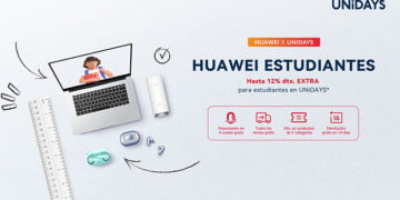 Huawei y UNiDAYS ofrecen a estudiantes los mejores descuentos en tecnología en el #diadelestudiante