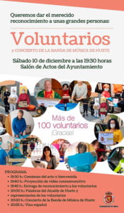 Huete reconoce a los voluntarios de la pandemia Covid y del temporal Filomena