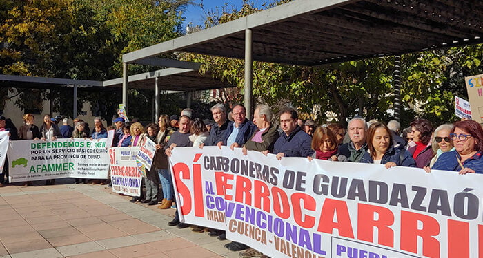 Cuenca vuelve a reclamar inversiones y la reapertura del tren convencional Madrid-Cuenca-Valencia