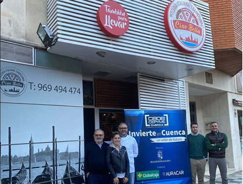 Invierte en Cuenca apoya la puesta en marcha en cuenca de la pizzería Ciao Bella 1 Invierte en Cuenca apoya la puesta en marcha en cuenca de la pizzería Ciao Bella