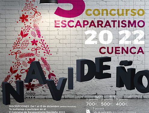 La Asociación de Comercio de Cuenca y el Ayuntamiento convocan la quinta edición del Concurso de Escaparates Navideños con un primer premio de 700 euros