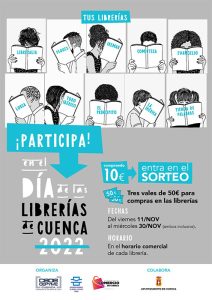 La Asociación de Libreros y Papeleros de Cuenca repite sorteos entre sus clientes por el día de las librerías