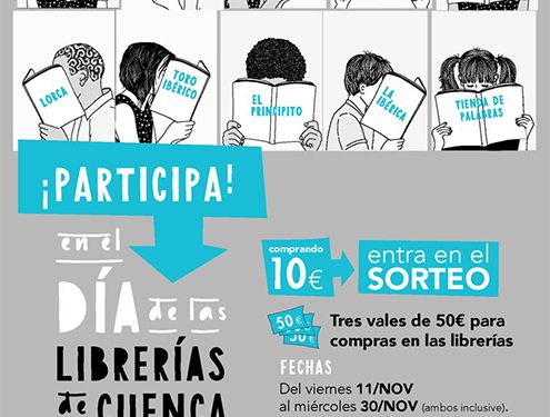 La Asociación de Libreros y Papeleros de Cuenca repite sorteos entre sus clientes por el día de las librerías