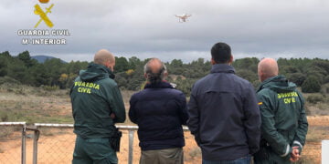 La Comandancia de la Guardia Civil de Cuenca sede de un curso de titulación de drones