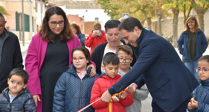La Diputación de Cuenca inaugura la mejora de la CUV-3032 que une Fuente de Pedro Naharro, El Acebrón y Torrubia del Campo