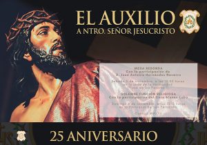 La M. A. V. H. de Ntro. Padre Jesús Nazareno (del Puente) celebra con varios actos el 25º Aniversario del Auxilio