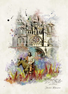 La V. H. de Jesús entrando en Jerusalén celebra sus Cultos este fin de semana, festividad de Cristo Rey del Universo