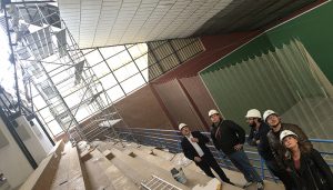 Las goteras en El Sargal empiezan a ser historia