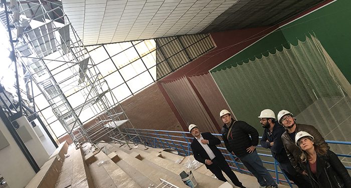 Las goteras en El Sargal empiezan a ser historia